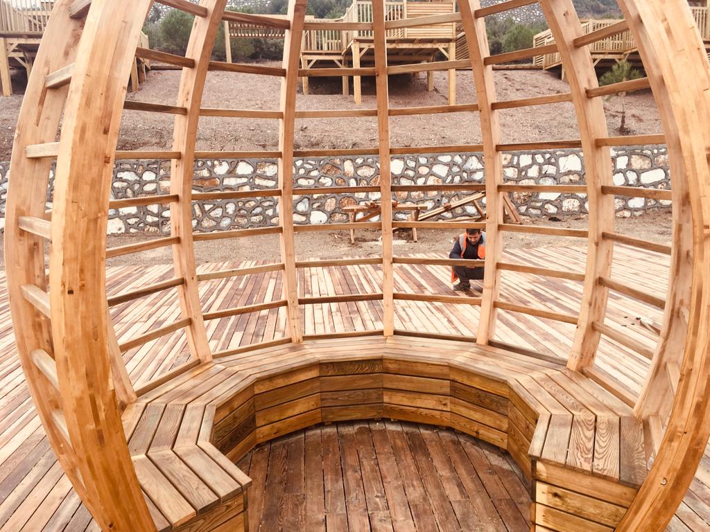Pamukkale Seyir Terası Pergola